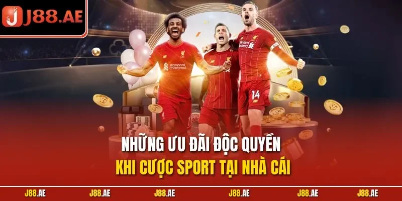 Những ưu đãi độc quyền khi cược sport tại nhà cái